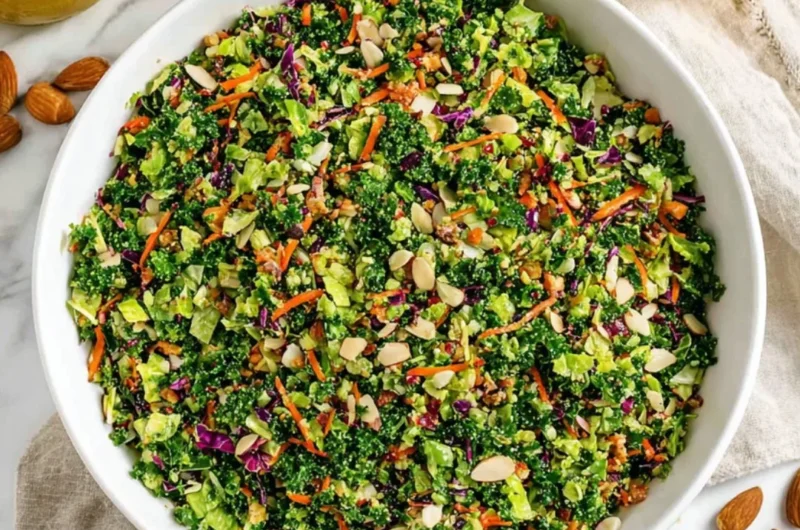 Colorful detox salad packed with fresh vegetables and healthy ingredients