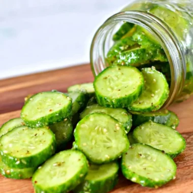 Quick and easy 5 minute cucumber snack recipe for healthy eating
