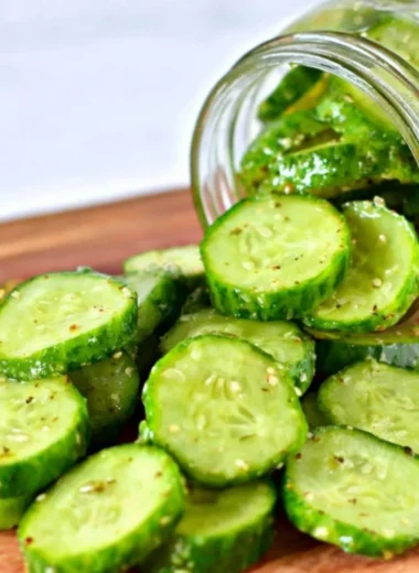 Quick and easy 5 minute cucumber snack recipe for healthy eating