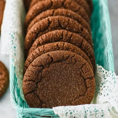 Delicious homemade chocolate sugar cookies on a plate