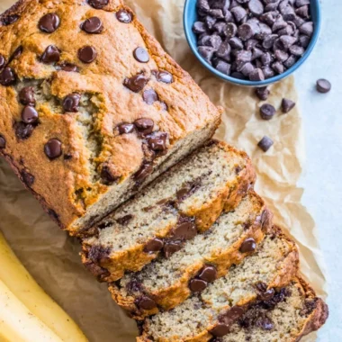 Delicious gluten-free banana bread baked to perfection