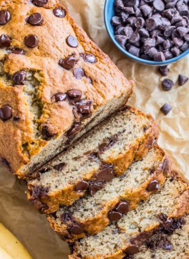 Delicious gluten-free banana bread baked to perfection