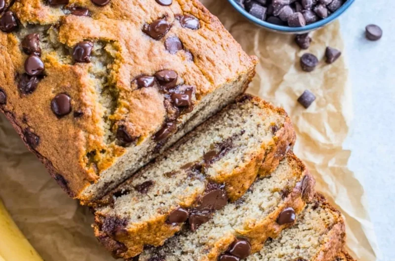 Delicious gluten-free banana bread baked to perfection