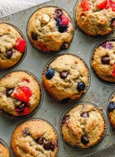 Delicious homemade yogurt muffins baked to perfection
