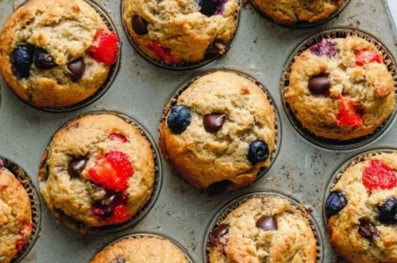 Delicious homemade yogurt muffins baked to perfection