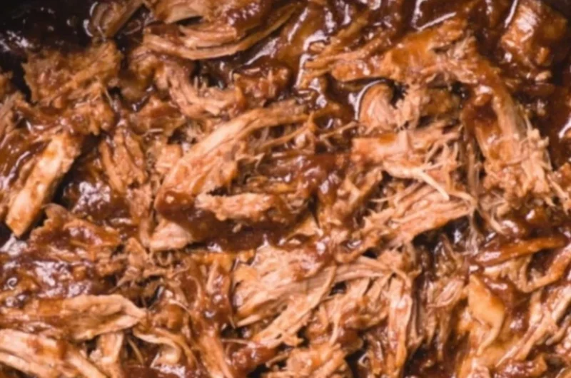 Delicious BBQ pulled pork slow cooker recipe with tender, flavorful pork