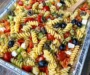 Tri Colored Rotini Pasta Salad