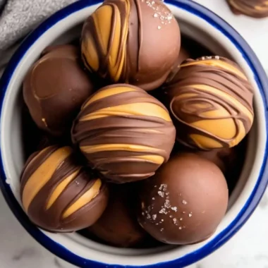Delicious Peanut Butter Chocolate Fat Bombs ready to satisfy your cravings
