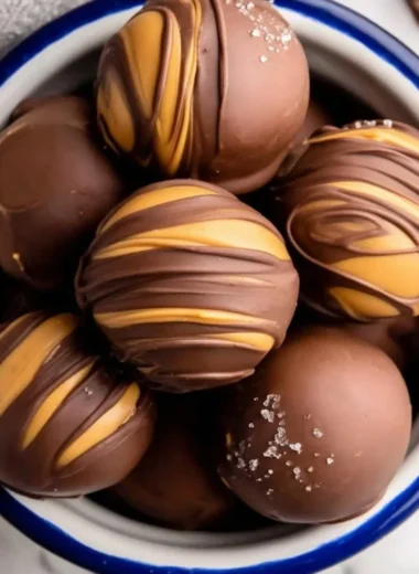 Delicious Peanut Butter Chocolate Fat Bombs ready to satisfy your cravings
